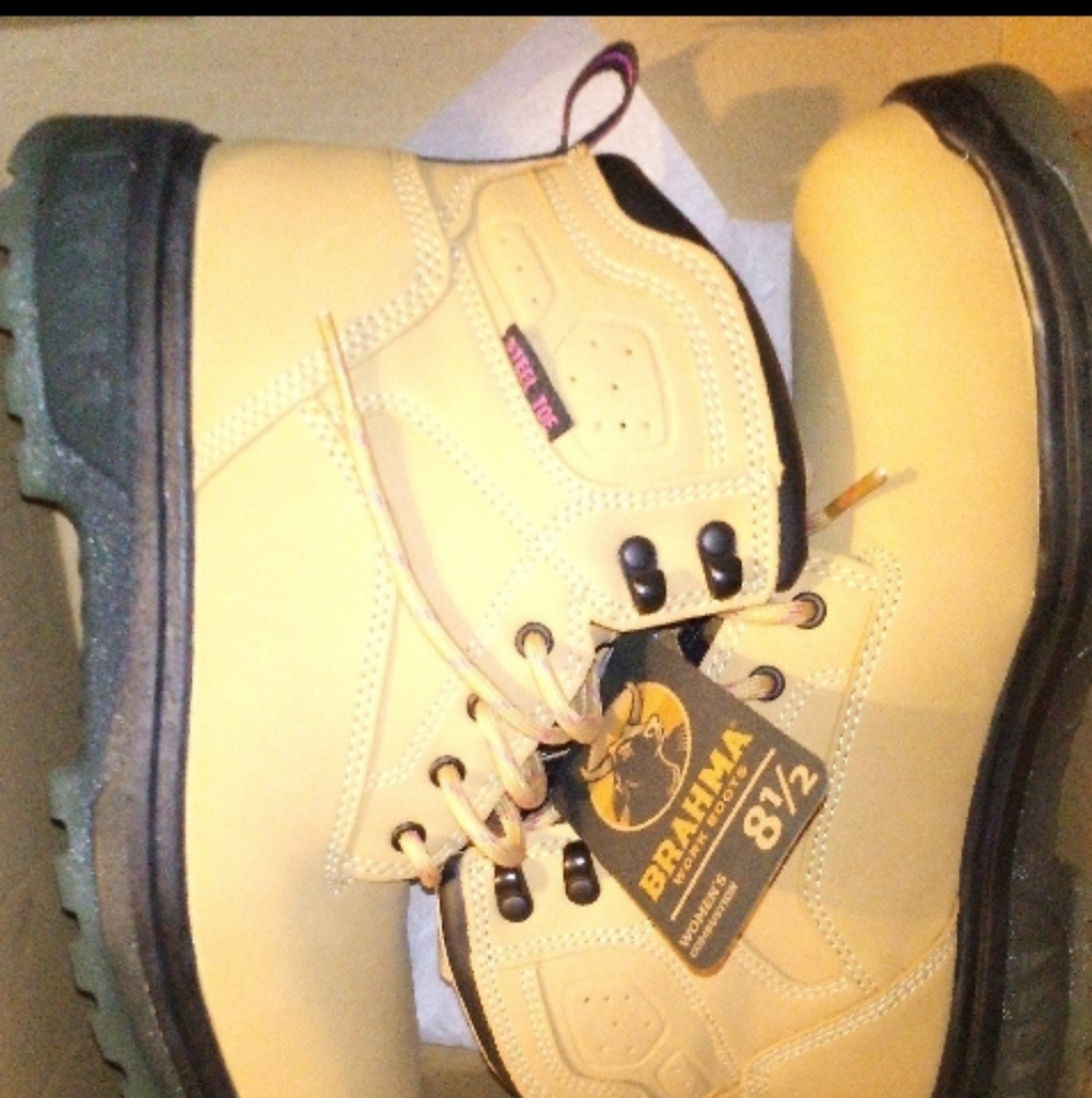 Brahma women's steel toe boots